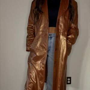 Vintage Compliments Trench Coat with Embellishments